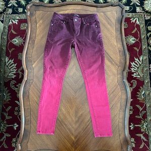 Ombré Skinny Pants/Jeans with a thicker feel Size 26 EUC